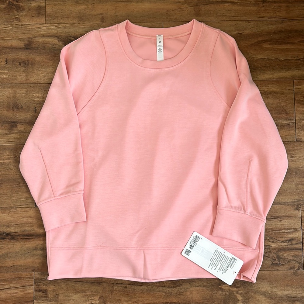 *NEW* lululemon softstreme draped back crew